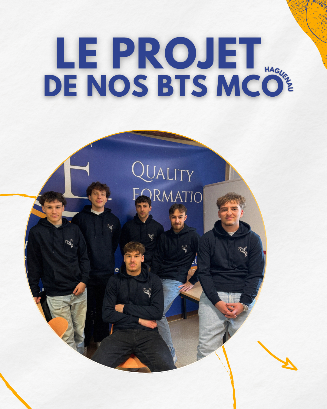 Nos BTS MCO de Haguenau réinventent le pull de l’école : un projet créatif et professionnalisant