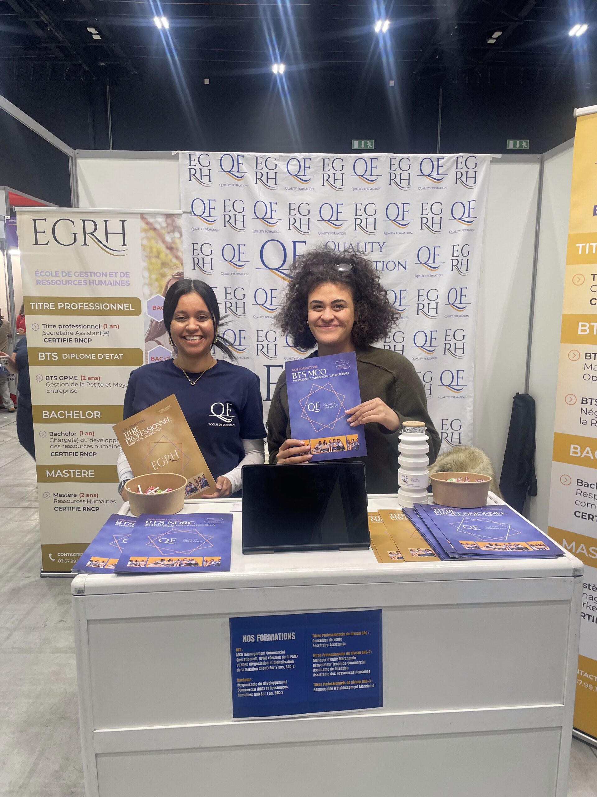 Quality Formation & l&rsquo;EGRH au Salon de l’Étudiant : Une étape clé pour votre avenir !